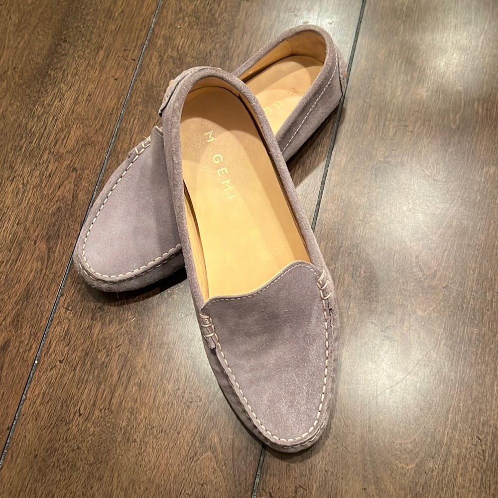 M. Gemi, The Felize Suede. Beautiful ash grey color.